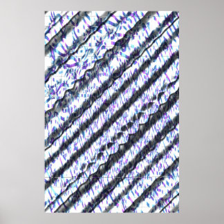 Affiche Styles Art Nouveau Motif OP Art
