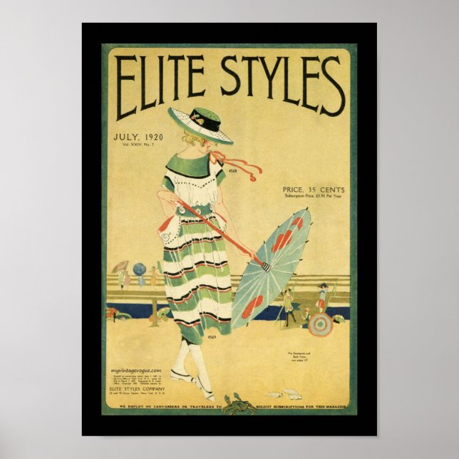 Affiche Styles d'élite 1920 (Devant)