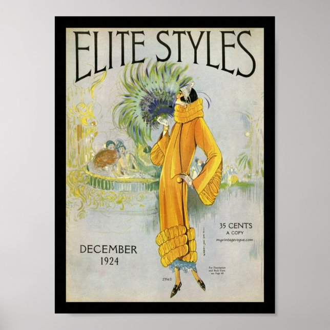 Affiche Styles d'élite 1924 (Devant)