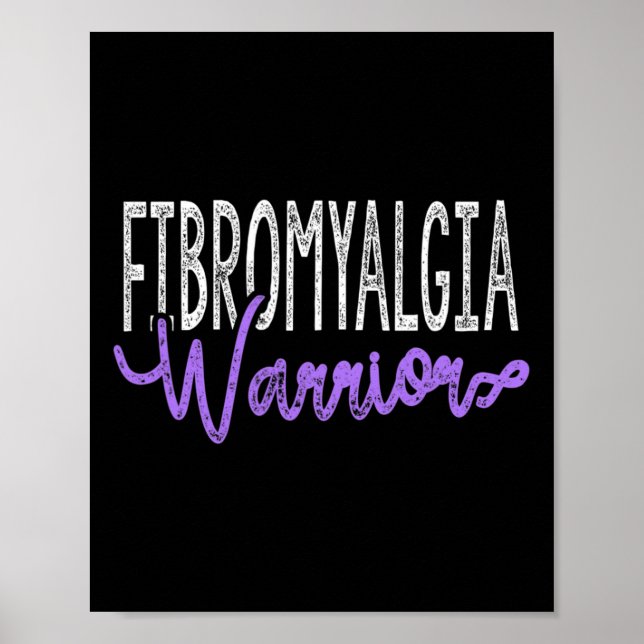 Affiche Stylish Fibromyalgia Warrior (Devant)