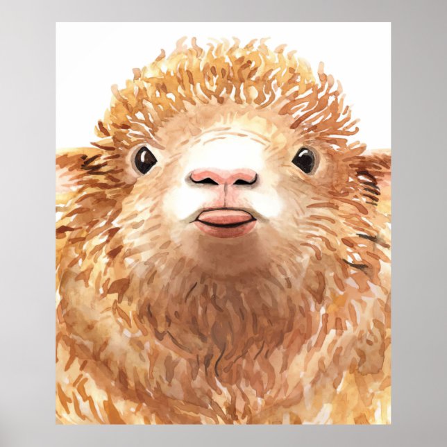 Affiche Stylized Sheep | Gitfs for Child (Devant)