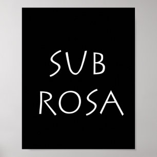 Affiche Sub Rosa