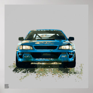 Affiche Subaru.