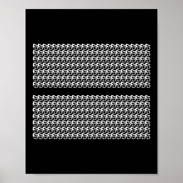 Affiche Subtil 67 Six Seven Brainrot Message Caché Gen Al (Devant)
