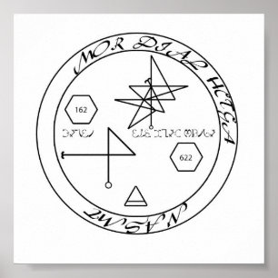 Affiche Succès matériel Enochian Sigil
