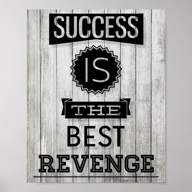 Affiche Success Is The Best Revenge (Devant)