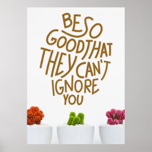 Affiche Succulents Soient Si Bons Qu'Ils
