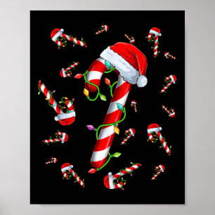 Affiche Sucre de canne Joyeux Et Lumineux Rouge Et Blanc C