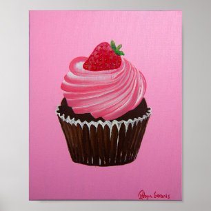 Affiche Sucre de fraise