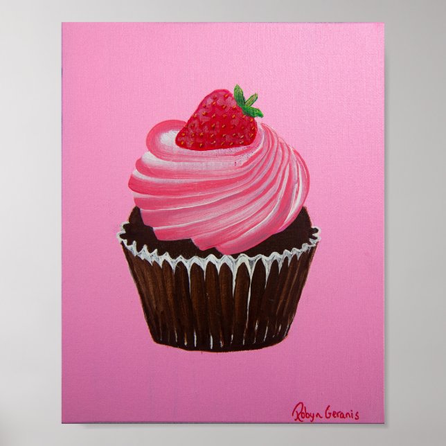 Affiche Sucre fraise (Devant)