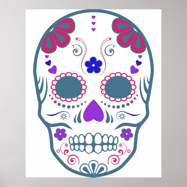 Affiche sucre skullz : 1 (Devant)