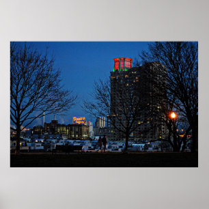 Affiche Sucres Domino, Colline Fédérale, Baltimore, Maryla