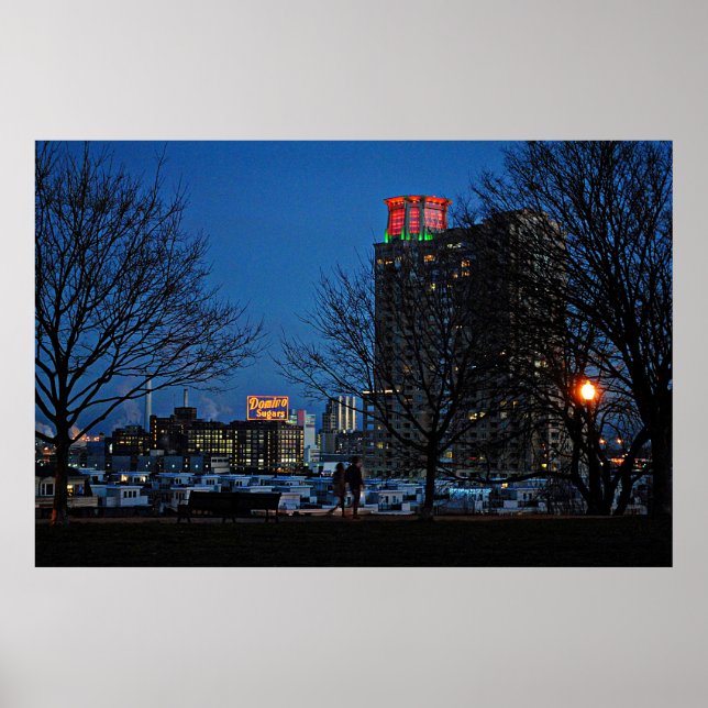 Affiche Sucres Domino, Colline Fédérale, Baltimore, Maryla (Devant)