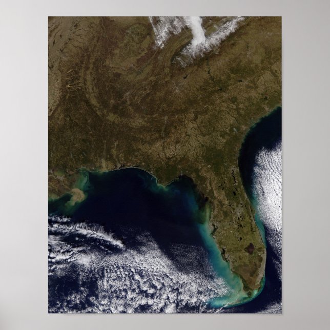 Affiche Sud-Est des États-Unis (Devant)