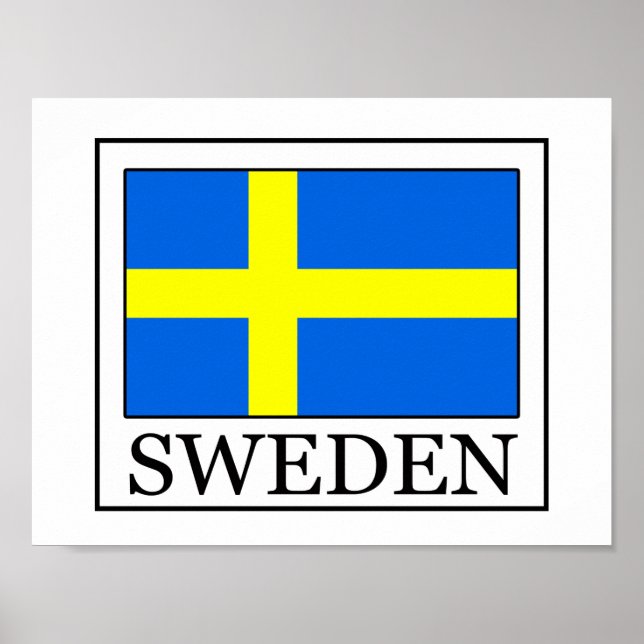 Affiche Suède (Devant)