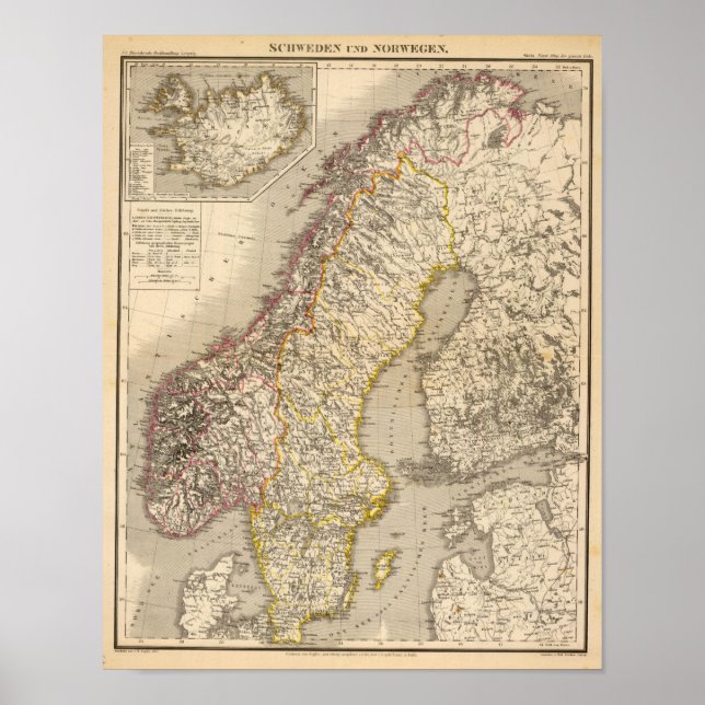 Affiche Suède et Norvège 5 (Devant)