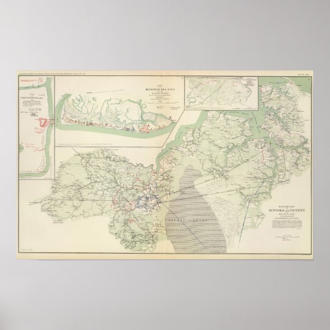 Affiche Suffolk & vicinity (Devant)