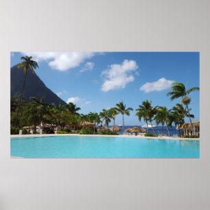 Affiche Sugar Beach St. Lucia
