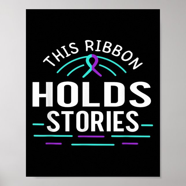 Affiche Suicide Awareness Suicide Prevention Suprt Survivo (Devant)