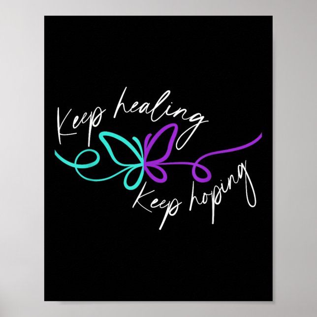 Affiche Suicide Awareness Suicide Prevention Suprt Survivo (Devant)