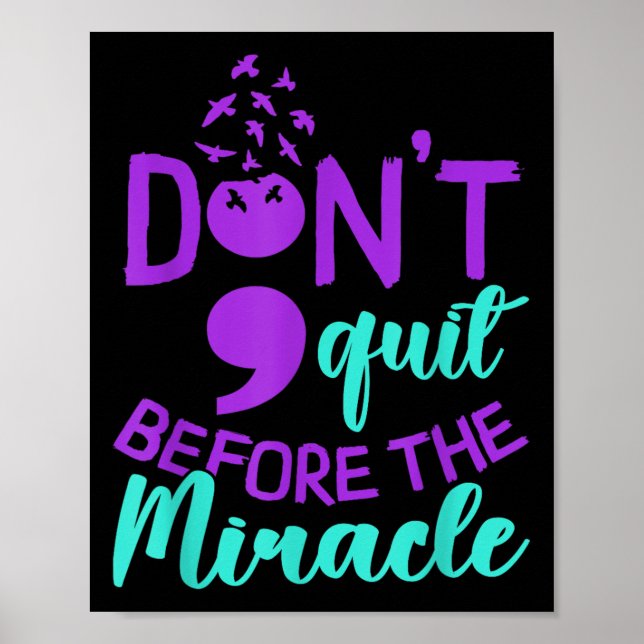 Affiche Suicide Awareness Suicide Prevention Suprt Survivo (Devant)