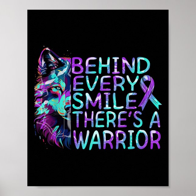 Affiche Suicide Awareness Suicide Prevention Suprt Survivo (Devant)