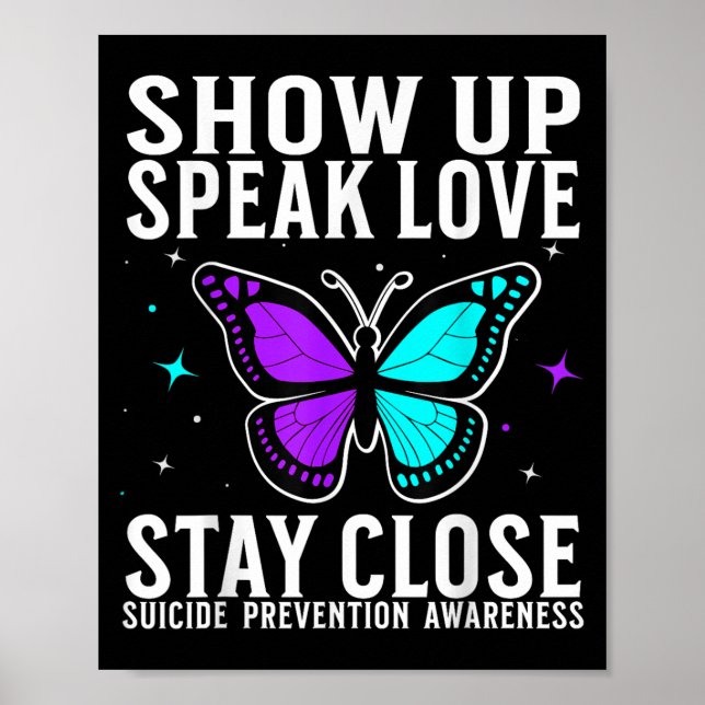Affiche Suicide Awareness Suprt Suicide Prevention Awarene (Devant)