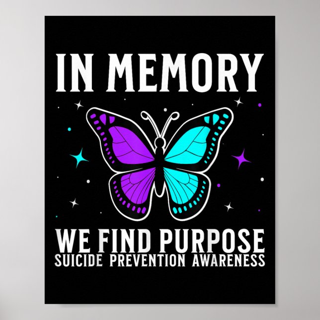 Affiche Suicide Awareness Suprt Suicide Prevention Awarene (Devant)