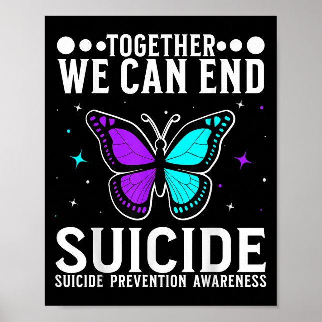 Affiche Suicide Awareness Suprt Suicide Prevention Awarene (Devant)