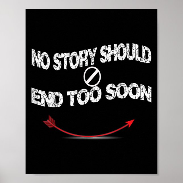 Affiche Suicide Prevention Awareness ,no Story Should End  (Devant)