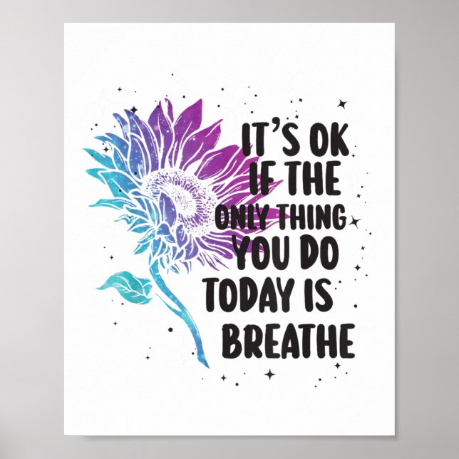 Affiche Suicide Prevention Awareness Purple And Teal  (Devant)