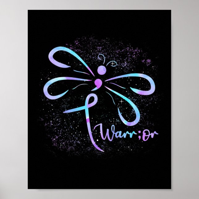 Affiche Suicide prevention Dragonfly Semicolon (Devant)
