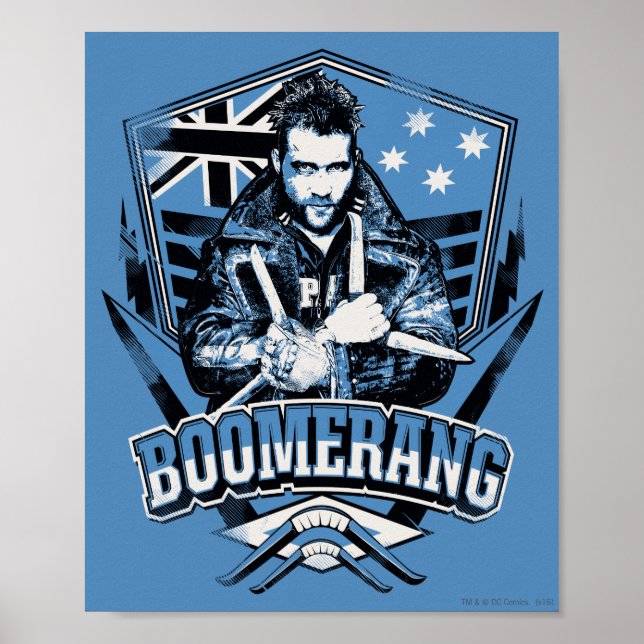 Affiche Suicide Squad | Boomerang (Devant)