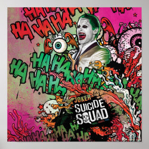 Affiche Suicide Squad   Character Graffiti