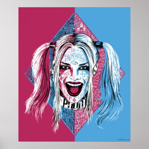 Affiche Suicide Squad   Harley Laugh