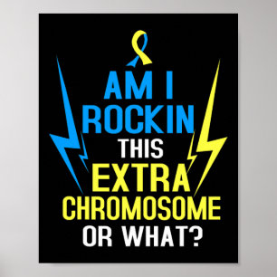 Affiche Suis-Je En Train De Frapper Ce Chromosome Suppléme