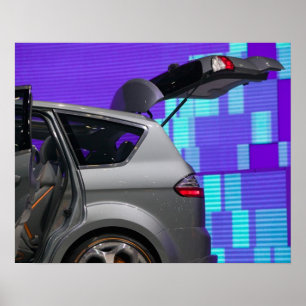 Affiche SUISSE, GENÈVE : 75e Auto 10 Genève