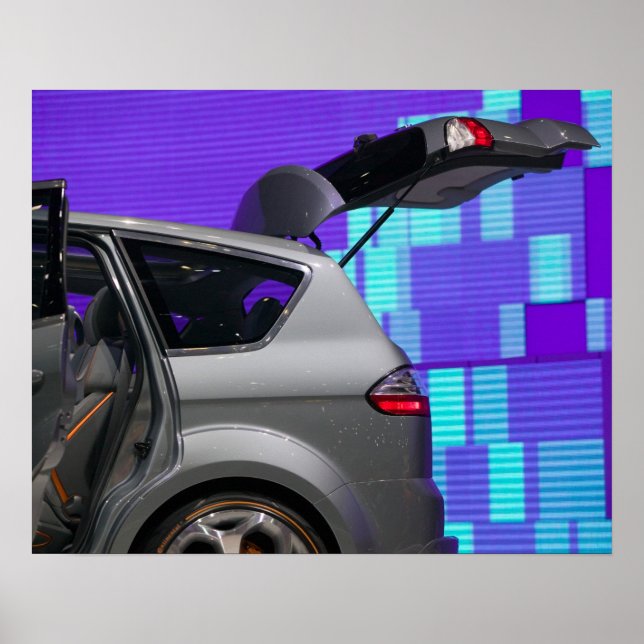 Affiche SUISSE, GENÈVE : 75e Auto 10 Genève (Devant)