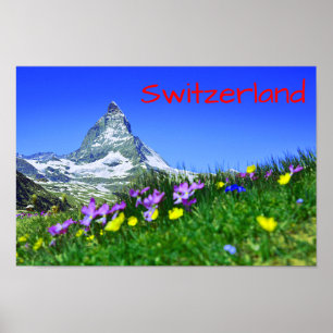 Affiche Suisse pittoresque Matterhorn