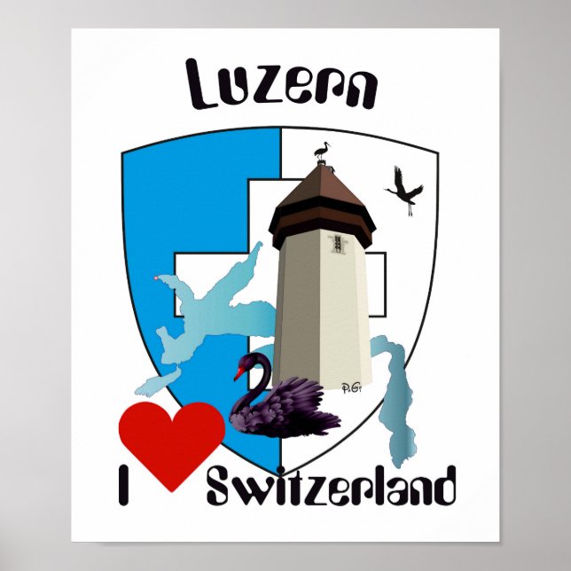 Affiche Suisse, Suisse, Svizzera, Svizra, Suisse (Devant)