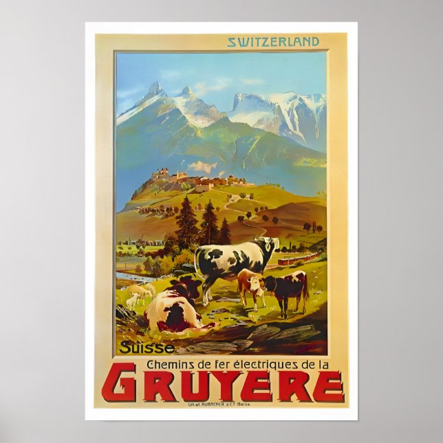 Affiche Suisse Travel (Devant)