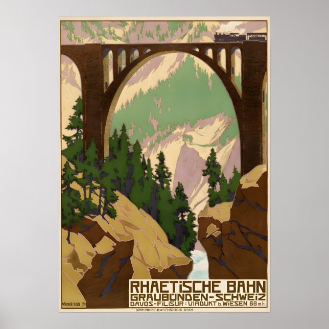 Affiche Suisse Travel (Devant)