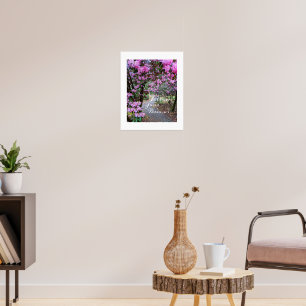 Affiche Suivez votre chemin de jardin Dreams Floral