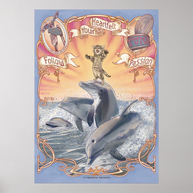 Affiche Suivez Votre Poisson De Coeur (Devant)