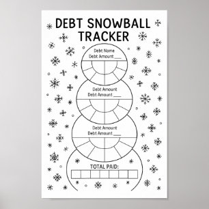 Affiche Suivi de l'endettement financier par effet boule d