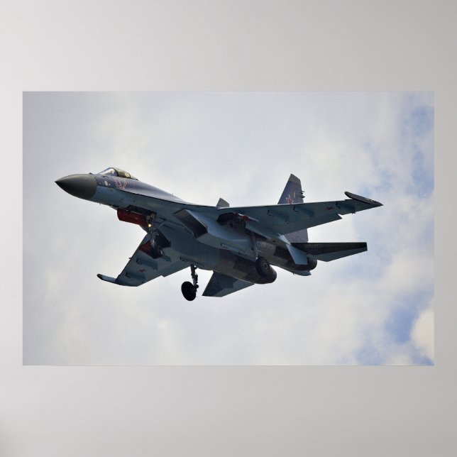 Affiche Sukhoi Su-35S (Devant)