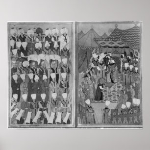 Affiche Sultan Ahmed III Distribuer de l'argent