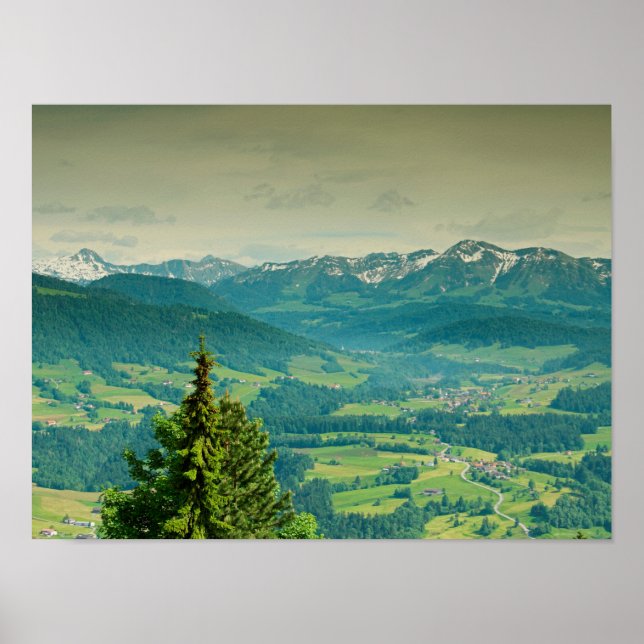 Affiche Sulzberg, Autriche (Devant)