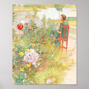 Affiche Summer In Sundborn By Carl Larsson