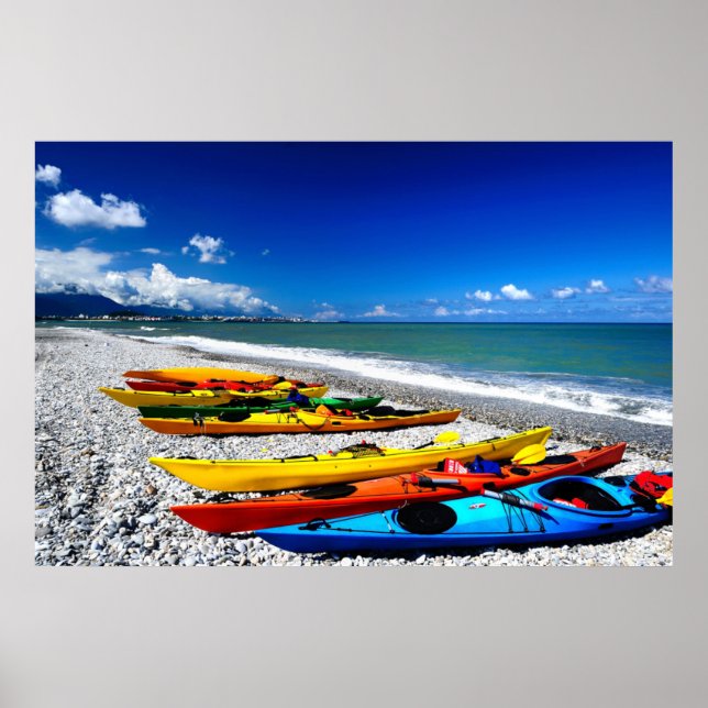 Affiche Summer Kayaking (Devant)